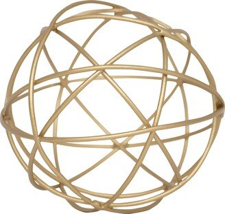 Forerside Home & Garden Brass Metal Decorative Sphere Accent