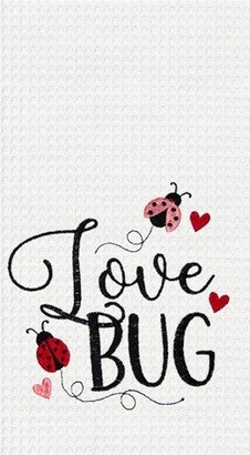 Love Bug Kitchen Towel