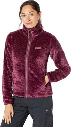 Fire Side II Sherpa Full Zip (Marionberry) Women's Coat