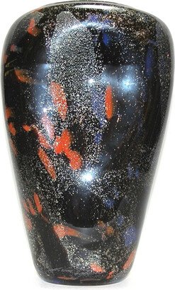 Murano Art Collection European Art Glass Torino Vase