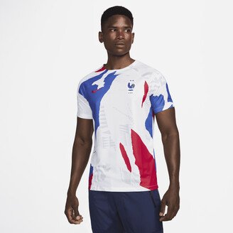 FFF Men's Dri-FIT Pre-Match Soccer Top in White