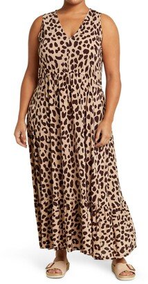 BY DESIGN Alba Deep V Maxi Dress