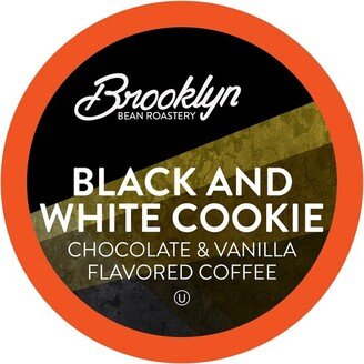 Brooklyn Bean Roastery Brooklyn Beans Coffee Pods for Keurig 2.0 K-Cup Brewers,Black and White Cookie, 40 Count