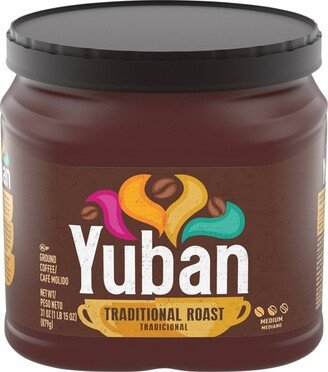 Yuban Traditional Medium Roast Premium Ground Coffee - 31oz