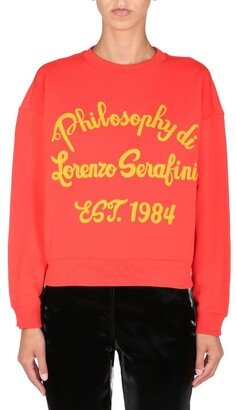 Logo Crewneck Sweatshirt-AA