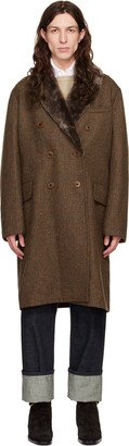 Brown Shearling Coat