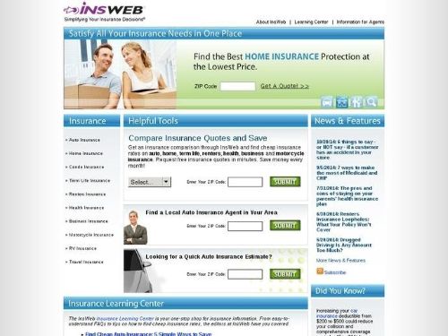 Insweb.com Promo Codes & Coupons