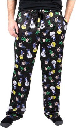 Hunter X Hunter Anime Cartoon Mens All Over Print Sleep Pajama Pants-XXL