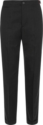 Mid-Rise Cropped Chinos-AB