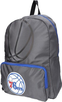 Men's and Women's Fisll Gray Philadelphia 76ers Backpack