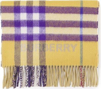 Vintage Check Cashmere Scarf-AB