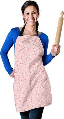 Sprinkle Pattern Apron - Printed Print Custom With Name/Monogram Perfect Gift For Dessert Lover