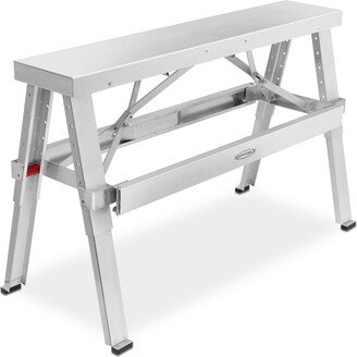 GypTool Adjustable Height Drywall Taping & Finishing Walk-Up Bench: 18 in. - 30 in.