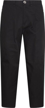 Straight Leg Cropped Trousers-AU