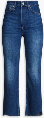 Casey high-rise kick-flare jeans