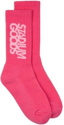 STADIUM GOODS® crew-knit Pink socks