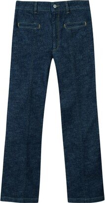 Vauvernargues flared denim pants