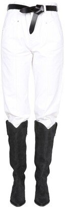 Nadege Straight-Leg Jeans