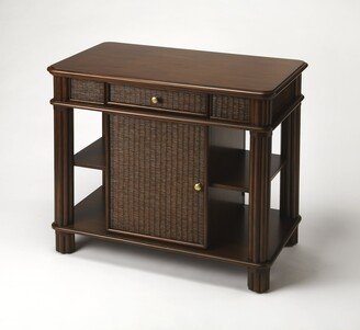 Handmade Falmouth Rattan Kitchen Island