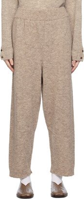 Cordera Taupe Relaxed-Fit Lounge Pants