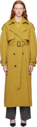 Yellow Fontanna Trench Coat