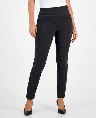 Petite Non-Seamed Pull-On Skinny Pants, Created for Macy's