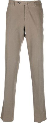 PT Torino Mid-Rise Slim-Cut Chinos-AE