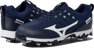 9 Spike(r) Ambition 2 Low Metal Baseball Cleat (Navy/White) Men's Shoes