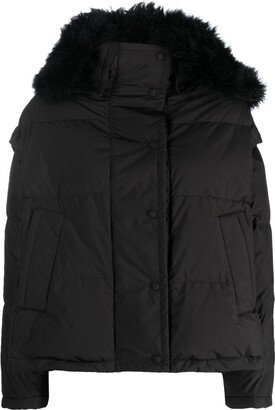 Hooded Puffer Jacket-AW