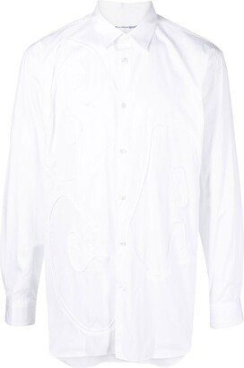 Patch-Detail Cotton Shirt-AA