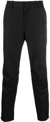 Tailored Cropped Wool Trousers