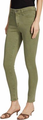 Farrah Ankle Pant In Sulfur Cavalry Sage