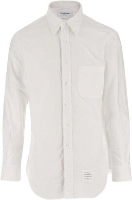 Collared Button-Up Shirt-AB