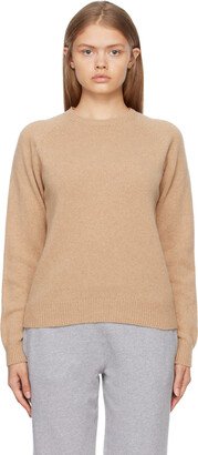 Beige Crewneck Sweater-AC