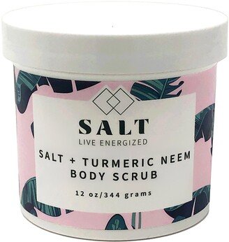 SALT LIVE ENERGIZED 12 oz. Salt + Turmeric Neem Body Scrub