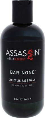 Bar None Salicylic Face Wash For Men 8 oz Cleanser