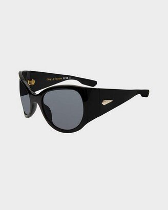 Vesper Oval Sunglasses