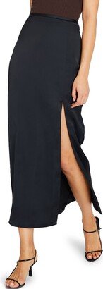 Trycia Slit Hem Maxi Skirt