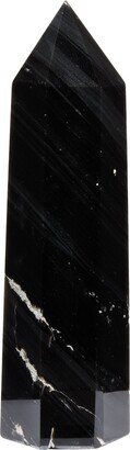 Black Obsidian Stone Point - Crystal Tower Polished Decor #18