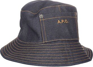 Logo Embroidered Bucket Hat-AG