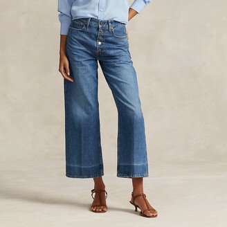 Wide-Leg Crop Jean