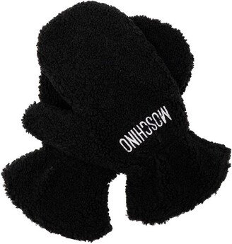 Logo Embroidered Mittens