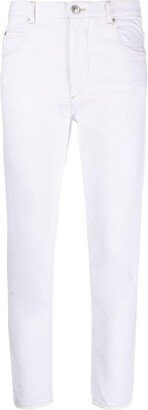 MARANT ÉTOILE Nea cotton slim-fit trousers