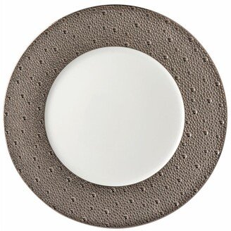 Ecume Platinum Service Plate, 11.6