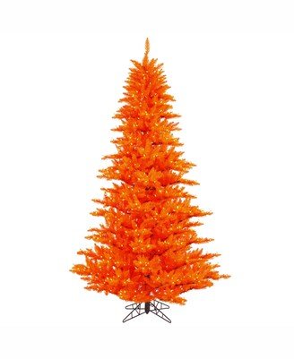 3' Orange Fir Artificial Christmas Tree