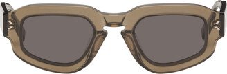 Brown Bold Sunglasses