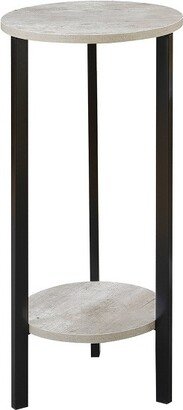 31.5 Graystone 2 Tier Plant Stand - Breighton Home