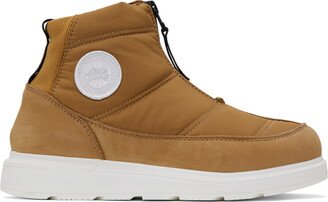 Tan Cypress Puffer Boots