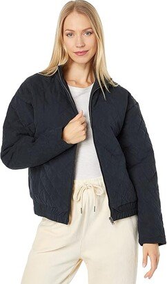 Path To Paradise Quilted Jacket (Anthracite) Women's Clothing