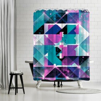 71 x 74 Shower Curtain, dead end by Spires